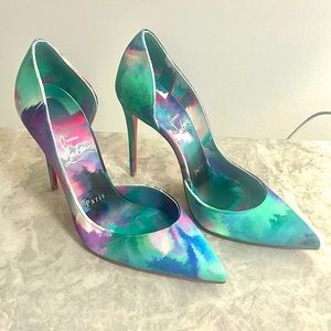 Authentic Louboutin Iriza 100 heels